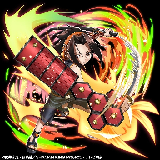 画像ギャラリー No.004のサムネイル画像 / 「グランドサマナーズ」と「SHAMAN KING」のコラボイベントが6月23日に開始