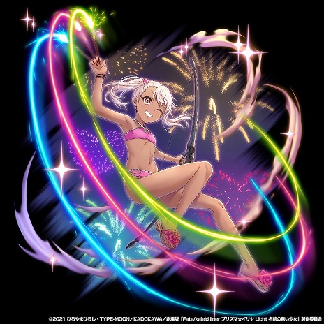 画像ギャラリー No.008のサムネイル画像 / 「グランドサマナーズ」×「劇場版 プリズマ☆イリヤ」コラボ第2弾を6月28日に開始。イリヤや美遊，クロエらが水着姿で参戦