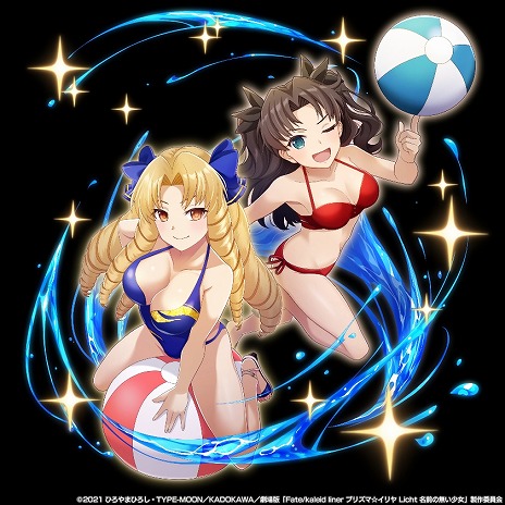 画像ギャラリー No.010のサムネイル画像 / 「グランドサマナーズ」×「劇場版 プリズマ☆イリヤ」コラボ第2弾を6月28日に開始。イリヤや美遊，クロエらが水着姿で参戦
