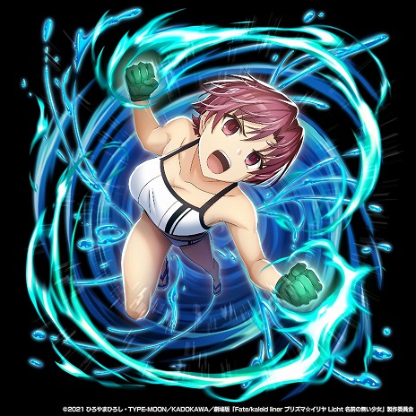 画像ギャラリー No.014のサムネイル画像 / 「グランドサマナーズ」×「劇場版 プリズマ☆イリヤ」コラボ第2弾を6月28日に開始。イリヤや美遊，クロエらが水着姿で参戦