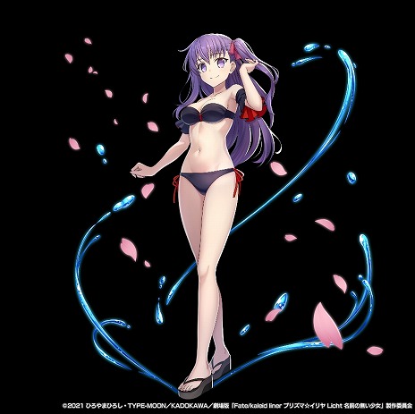 画像ギャラリー No.015のサムネイル画像 / 「グランドサマナーズ」×「劇場版 プリズマ☆イリヤ」コラボ第2弾を6月28日に開始。イリヤや美遊，クロエらが水着姿で参戦