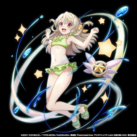 画像ギャラリー No.021のサムネイル画像 / 「グランドサマナーズ」×「劇場版 プリズマ☆イリヤ」コラボ第2弾を6月28日に開始。イリヤや美遊，クロエらが水着姿で参戦