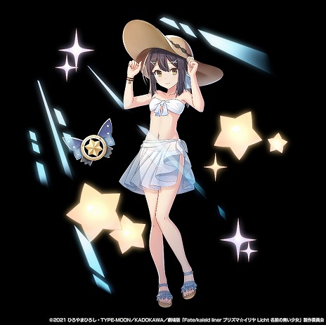 画像ギャラリー No.023のサムネイル画像 / 「グランドサマナーズ」×「劇場版 プリズマ☆イリヤ」コラボ第2弾を6月28日に開始。イリヤや美遊，クロエらが水着姿で参戦