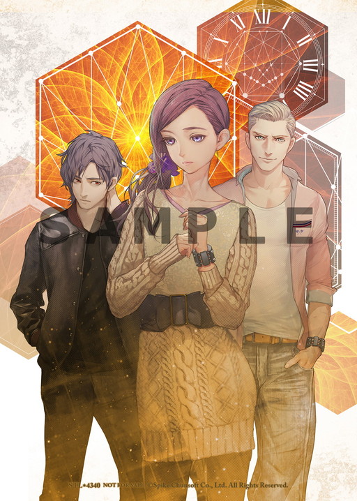 画像ギャラリー No.001のサムネイル画像 / 「ZERO ESCAPE 刻のジレンマ」の店舗特典が決定。ブロマイドや缶バッジなど