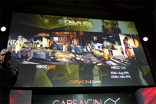 画像ギャラリー No.006のサムネイル画像 / ［GDC 2017］「Radeon RX Vega」はメモリ2〜4GBモデルもあり？ 次世代GPUの情報がまた少し明らかになったAMDイベントレポート