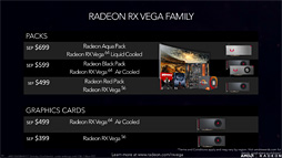 画像ギャラリー No.016のサムネイル画像 / ［SIGGRAPH］AMDの本気GPU「Radeon RX Vega」がついに発表。「GTX 1080をしのぐ理論性能」で399ドル（税別）から。8月14日発売