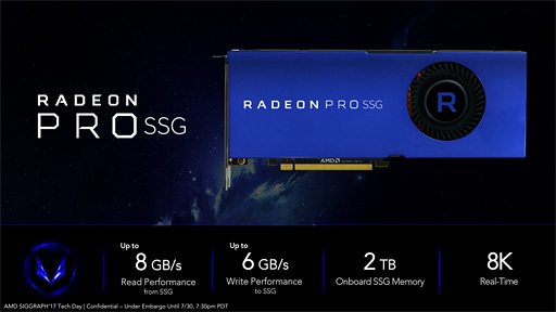 画像ギャラリー No.020のサムネイル画像 / ［SIGGRAPH］AMDの本気GPU「Radeon RX Vega」がついに発表。「GTX 1080をしのぐ理論性能」で399ドル（税別）から。8月14日発売