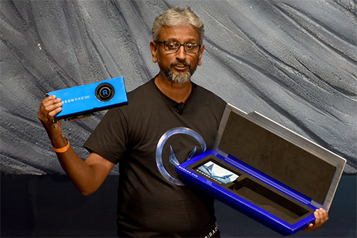 画像ギャラリー No.013のサムネイル画像 / ［SIGGRAPH］「Radeon RX Vega」の短尺版やEPYCを20基搭載するサーバーなどが初披露されたAMD「Capsaicin」イベントレポート