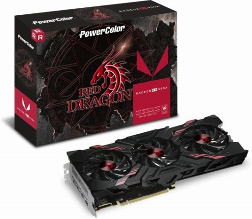 画像ギャラリー No.001のサムネイル画像 / 3連ファン仕様の大型クーラーを搭載するPowerColor製RX Vega 56カードが発売