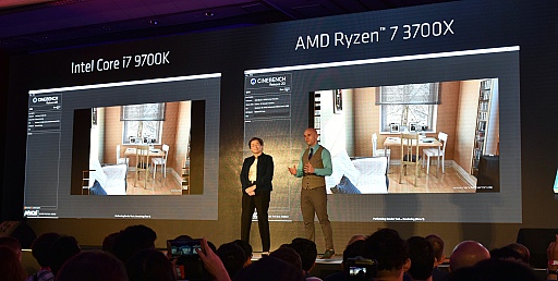 画像ギャラリー No.025のサムネイル画像 / 西川善司の3DGE：AMD基調講演レポート〜新Ryzenのトップモデルは12C24T対応で価格は500ドル，新GPUのNaviはリアルタイムレイトレーシング対応か
