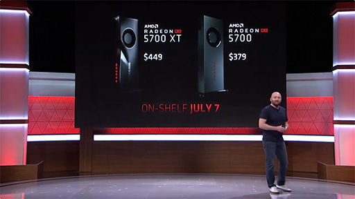 画像ギャラリー No.005のサムネイル画像 / 【速報】AMD,Navi世代のGPU「Radeon RX 5700 XT」と「Radeon RX 5700」を正式発表