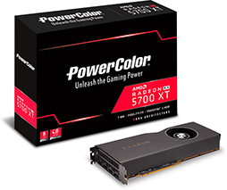 画像ギャラリー No.005のサムネイル画像 / Radeon RX 5700 XT&RX 5700搭載カードが各社から登場。税込平均価格は5万1000円前後&4万5500円前後に
