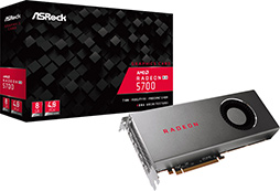 画像ギャラリー No.010のサムネイル画像 / Radeon RX 5700 XT&RX 5700搭載カードが各社から登場。税込平均価格は5万1000円前後&4万5500円前後に