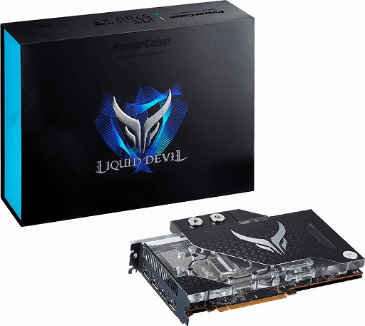 画像ギャラリー No.001のサムネイル画像 / 液冷クーラー標準装備のPowerColor製RX 5700 XTカードが国内発売