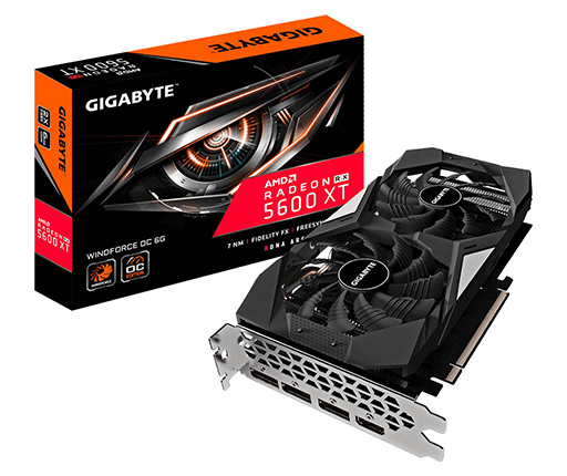 画像ギャラリー No.001のサムネイル画像 / 独自2連ファンクーラー採用のGIGABYTE製RX 5600 XTカードが発売