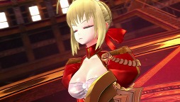 画像ギャラリー No.018のサムネイル画像 / ［E3 2016］これぞ一騎当千の黄金劇場！　赤セイバーこと「ネロ・クラウディウス」で月の新世界を駆け抜けた「Fate/EXTELLA: The Umbral Star」のE3バージョンをチェック