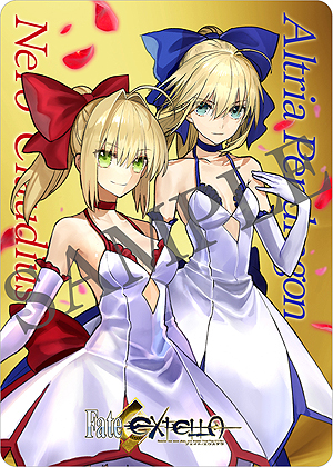 画像ギャラリー No.006のサムネイル画像 / 「Fate/EXTELLA」のPV第2弾が公開。先着購入特典である「純真のナイトドレス」プロダクトコードのカードデザインも