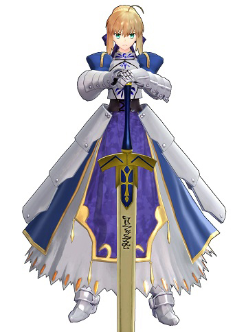 画像ギャラリー No.003のサムネイル画像 / 「Fate/EXTELLA」，DLC第4弾「エクステラ・男性衣装」の配信が本日スタート。第5弾ではアルトリアら3人が「Fate/stay night」デザインに