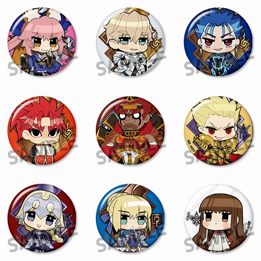 画像ギャラリー No.003のサムネイル画像 / 「Fate/EXTELLA 缶バッジコレクション」vol.1とvol.2が3月に発売。本日予約が開始