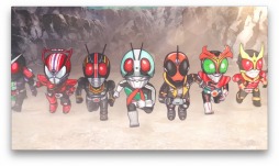 画像ギャラリー No.003のサムネイル画像 / 「仮面ライダー バトルラッシュ」のティザーPVが公開。事前登録の特典を追加