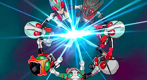 画像ギャラリー No.003のサムネイル画像 / 「仮面ライダー バトルラッシュ」，アップデートでエグゼイド登場。コンボ必殺技も可能に