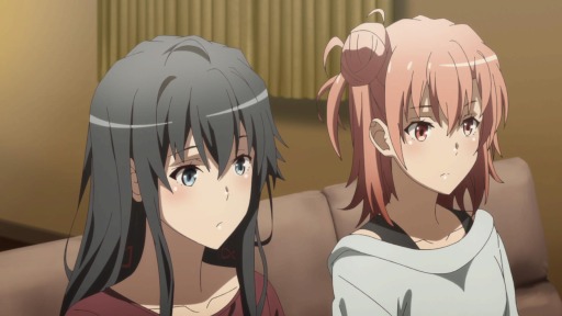 画像ギャラリー No.011のサムネイル画像 / そうだ アニメ，見よう：第112回は「やはり俺の青春ラブコメはまちがっている。完」。八幡と雪乃，そして結衣の三角関係の行方は