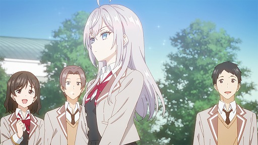 画像ギャラリー No.002のサムネイル画像 / そうだ アニメ，見よう：第215回は「時々ボソッとロシア語でデレる隣のアーリャさん」。銀髪ハーフの女子高生をめぐる学園ラブコメディ