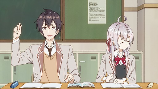 画像ギャラリー No.003のサムネイル画像 / そうだ アニメ，見よう：第215回は「時々ボソッとロシア語でデレる隣のアーリャさん」。銀髪ハーフの女子高生をめぐる学園ラブコメディ
