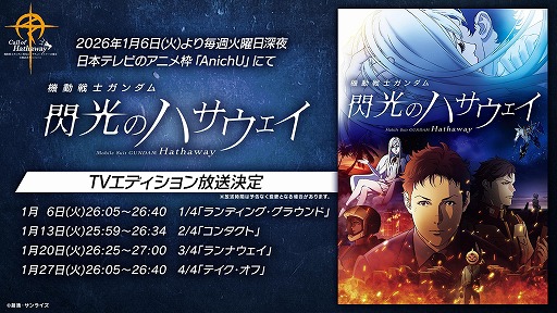 画像ギャラリー No.010のサムネイル画像 / そうだ アニメ，見よう：第249回は年末年始アニメ番組特集。Fate特番やガンダムシネマラリー，名探偵コナン特別編，かぐや様SPを紹介