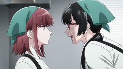 画像ギャラリー No.057のサムネイル画像 / そうだ アニメ,見よう:第267回は「スーパーの裏でヤニ吸うふたり」。中年サラリーマンと若い女性店員の恋模様を描いた癒し系アニメ