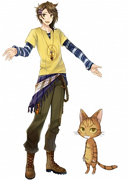画像ギャラリー No.004のサムネイル画像 / イケメン擬人化ネコとほのぼの恋愛。「ノラネコと恋の錬金術」の配信が本日スタート