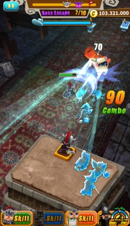 画像ギャラリー No.004のサムネイル画像 / ランニングRPG「4Heroes Runner(仮称)」のゲーム画面が一部公開