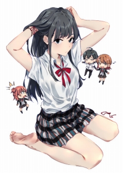 画像ギャラリー No.006のサムネイル画像 / 「やはりゲームでも俺の青春ラブコメはまちがっている。続」限定版特典アニメのPVが公開