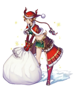 画像ギャラリー No.002のサムネイル画像 / 【PR】「VALKYRIE ANATOMIA」今年のサンタガールはレナス&フレイア。2019年の“VP 20周年”に向けて遊ぶなら今!