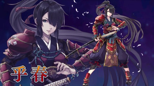 画像ギャラリー No.002のサムネイル画像 / 「VALKYRIE ANATOMIA」，侍の少女“乎春”が11月16日に登場。先行映像を公開