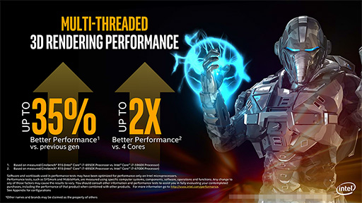 画像ギャラリー No.006のサムネイル画像 / ［COMPUTEX］最上位モデル「Core i7-6950X」は10コア20スレッド。Intel，「Broadwell-E」をハイエンドデスクトップPC向けに発表