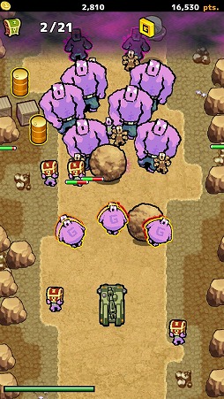 画像ギャラリー No.003のサムネイル画像 / ゾンビをバリバリ倒すスマホアプリ「ZOMBIE GOLD RUSH」,iOS/Android版が配信開始