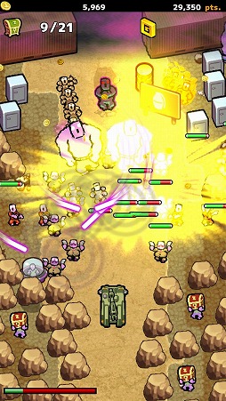 画像ギャラリー No.005のサムネイル画像 / ゾンビをバリバリ倒すスマホアプリ「ZOMBIE GOLD RUSH」,iOS/Android版が配信開始