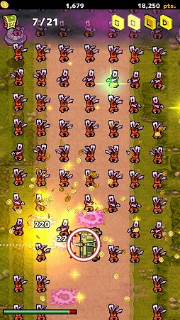 画像ギャラリー No.016のサムネイル画像 / ゾンビをバリバリ倒すスマホアプリ「ZOMBIE GOLD RUSH」,iOS/Android版が配信開始