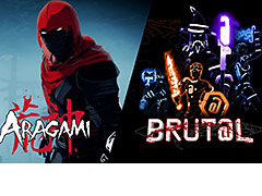 スペイン生まれの和風ステルスアクション「Aragami」，3Dアスキーアートによるダンジョン探索RPG「Brut@l」のPS4向け国内配信が本日スタート