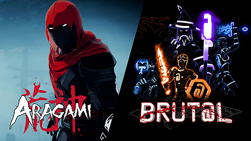 画像ギャラリー No.002のサムネイル画像 / スペイン生まれの和風ステルスアクション「Aragami」，3Dアスキーアートによるダンジョン探索RPG「Brut@l」のPS4向け国内配信が本日スタート