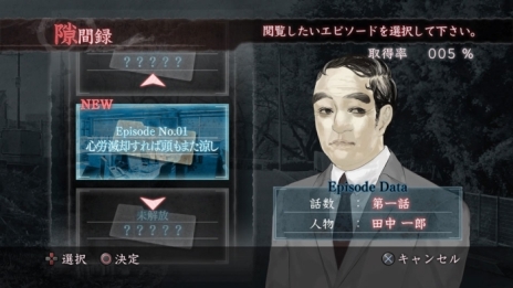 画像ギャラリー No.005のサムネイル画像 / 「真 流行り神2」のシステム「推理ロジック」や「隙間録」などの情報が公開。第3話「TVに映ったアイドルの霊」のストーリーも明らかに