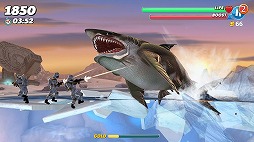 画像ギャラリー No.002のサムネイル画像 / 凶暴なサメを操る「ハングリーシャーク ワールド」が5月5日に配信。事前登録受付も開始