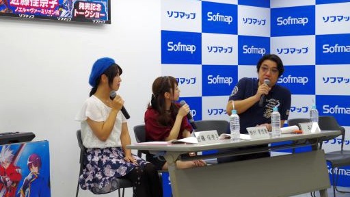 画像ギャラリー No.006のサムネイル画像 / ナツメとEs,恋人にするならどっち? 森Pと声優陣が語るシリーズ完結編「BLAZBLUE CENTRALFICTION」,発売記念イベントレポート(おまけ付き)