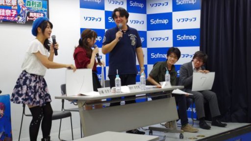 画像ギャラリー No.010のサムネイル画像 / ナツメとEs,恋人にするならどっち? 森Pと声優陣が語るシリーズ完結編「BLAZBLUE CENTRALFICTION」,発売記念イベントレポート(おまけ付き)