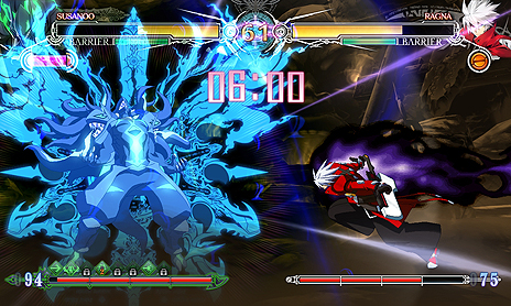 画像ギャラリー No.012のサムネイル画像 / コンシューマ機版「BLAZBLUE CENTRALFICTION」，ストーリーモードクリアなどで解放されるプレイアブルキャラ「スサノオ」の情報が公開