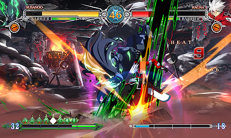 画像ギャラリー No.016のサムネイル画像 / コンシューマ機版「BLAZBLUE CENTRALFICTION」，ストーリーモードクリアなどで解放されるプレイアブルキャラ「スサノオ」の情報が公開