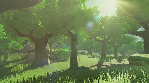 画像ギャラリー No.003のサムネイル画像 / 「ゼルダの伝説 ブレス オブ ザ ワイルド」の第2弾トレイラーが公開。美しい大自然や戦闘シーン,女性と思しきキャラの姿も確認できる