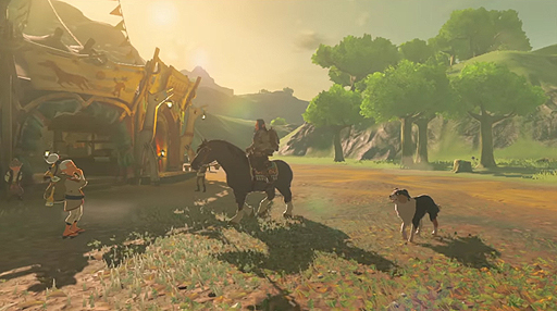 画像ギャラリー No.007のサムネイル画像 / 「ゼルダの伝説 ブレス オブ ザ ワイルド」の第2弾トレイラーが公開。美しい大自然や戦闘シーン,女性と思しきキャラの姿も確認できる