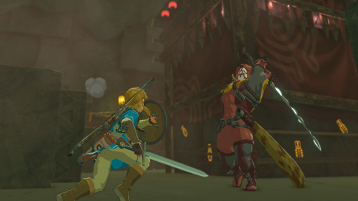 画像ギャラリー No.010のサムネイル画像 / Nintendo Switchローンチソフト「ゼルダの伝説 ブレス オブ ザ ワイルド」をプレイ。体験会の会場にはプレイ時間20分の試遊台が50台用意